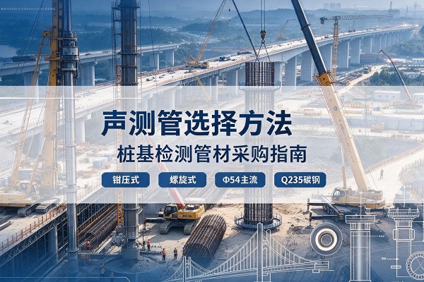 南岗声测管选型标准