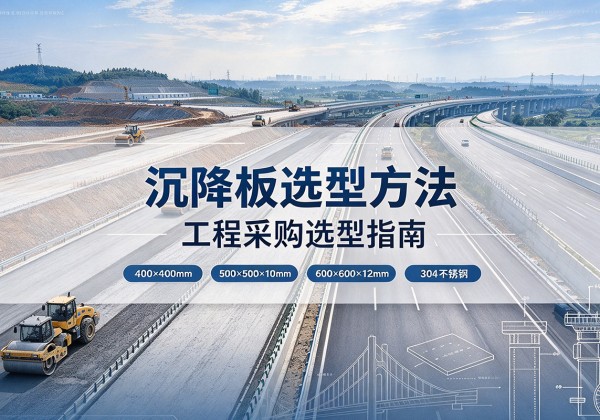 南岗沉降板选择方法
