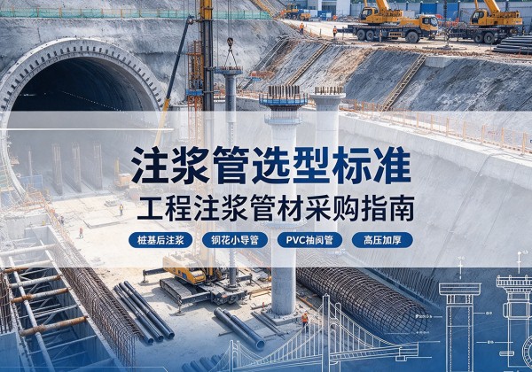 南岗注浆管选型标准